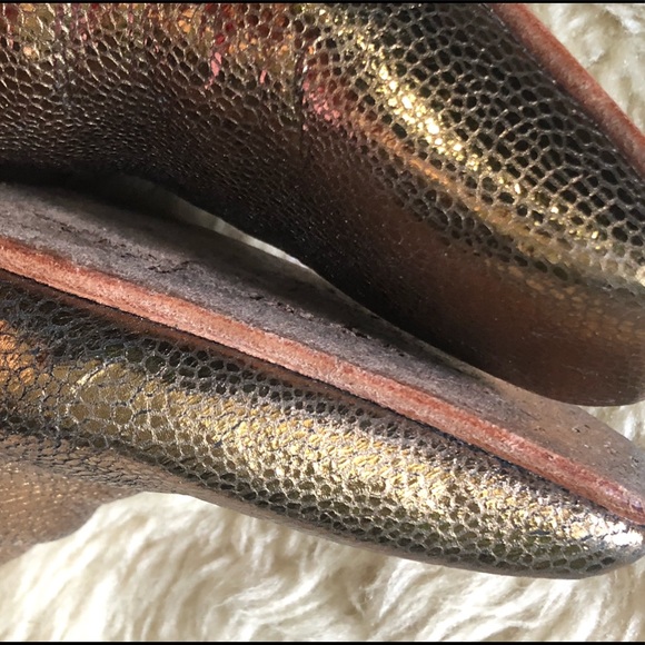 Fluevog Gold Super Fine Cardinals - Picture 6 of 11